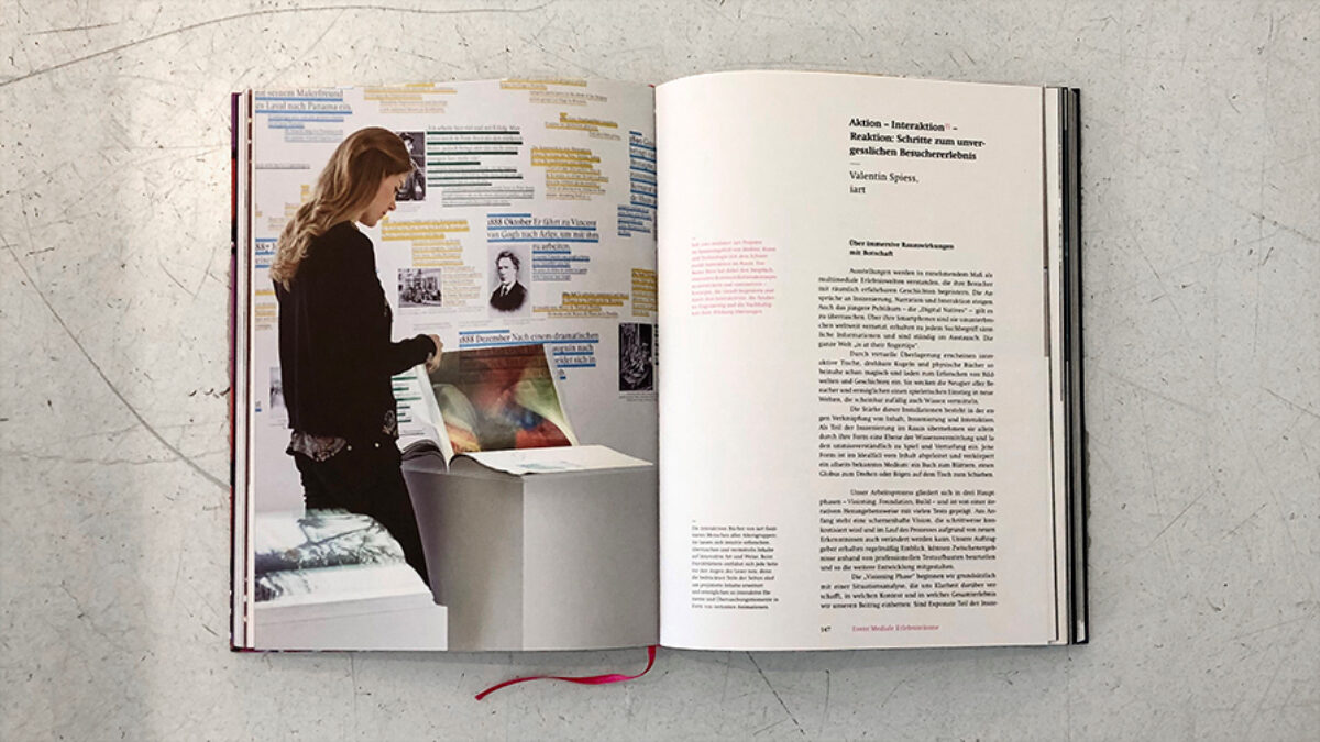 Inhaltsseite Buch mit Beitrag von Valentin Spiess