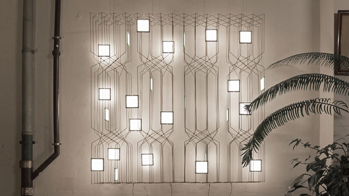 OLED-Lichtinstallation