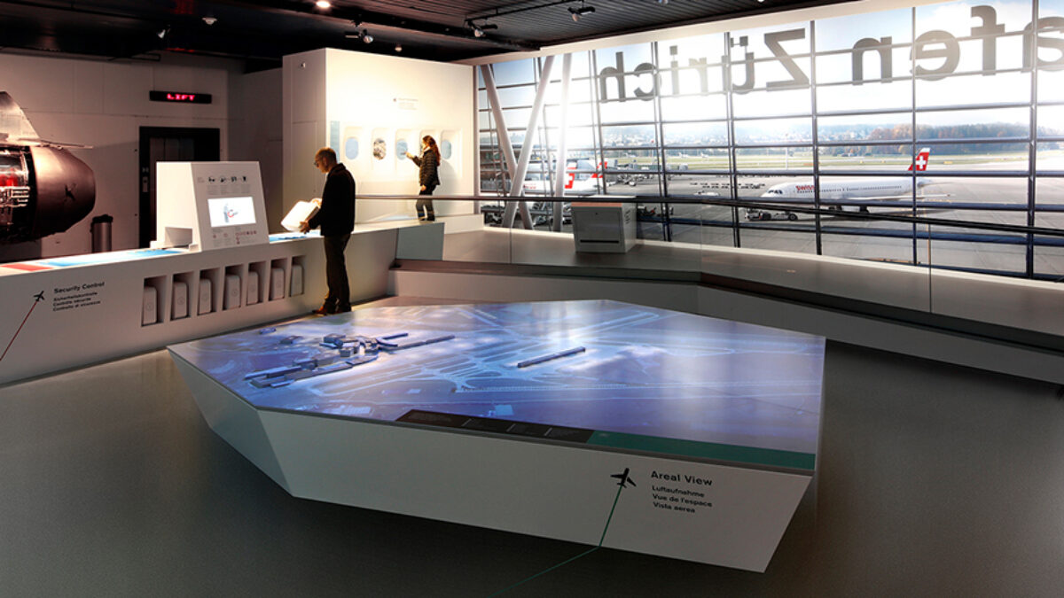 Exhibition at the Swiss Transport Museum