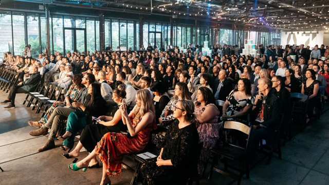 audience during award show