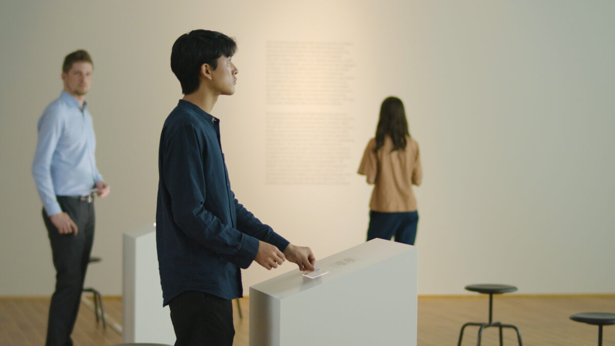 Kunstmuseum Basel Interactive AI Installation KI-Installation