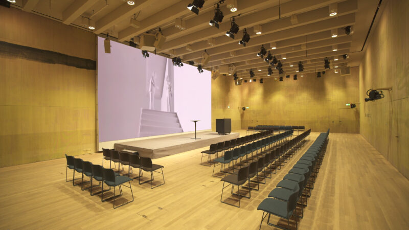 Swiss Re Next Auditorium LED-Panels